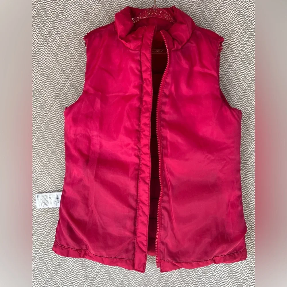 Gap - Kids ColdControl Puffer Vest Deep Red (Size S) 6-7